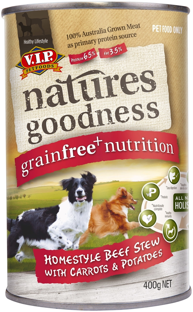 Natures Goodness Grain Free Beef Stew 400g x 12