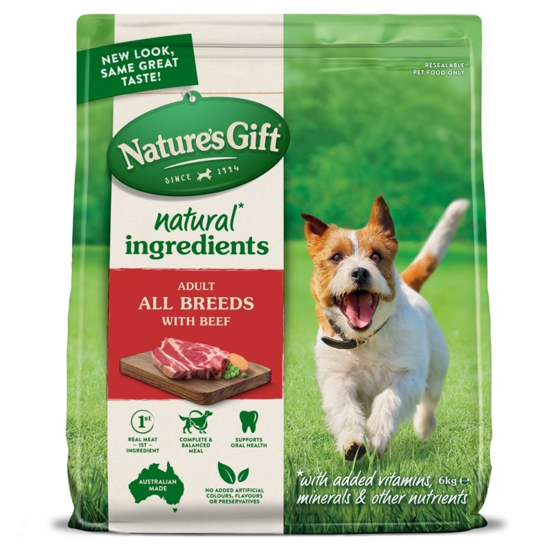 Nature's Gift Dog Beef 6kg x 1